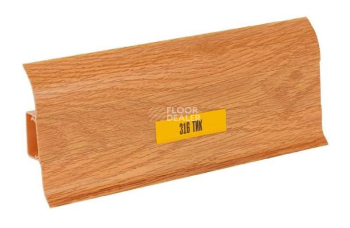 Плинтус Плинтус Ideal Comfort 55mm Тик 316 фото 1 | FLOORDEALER